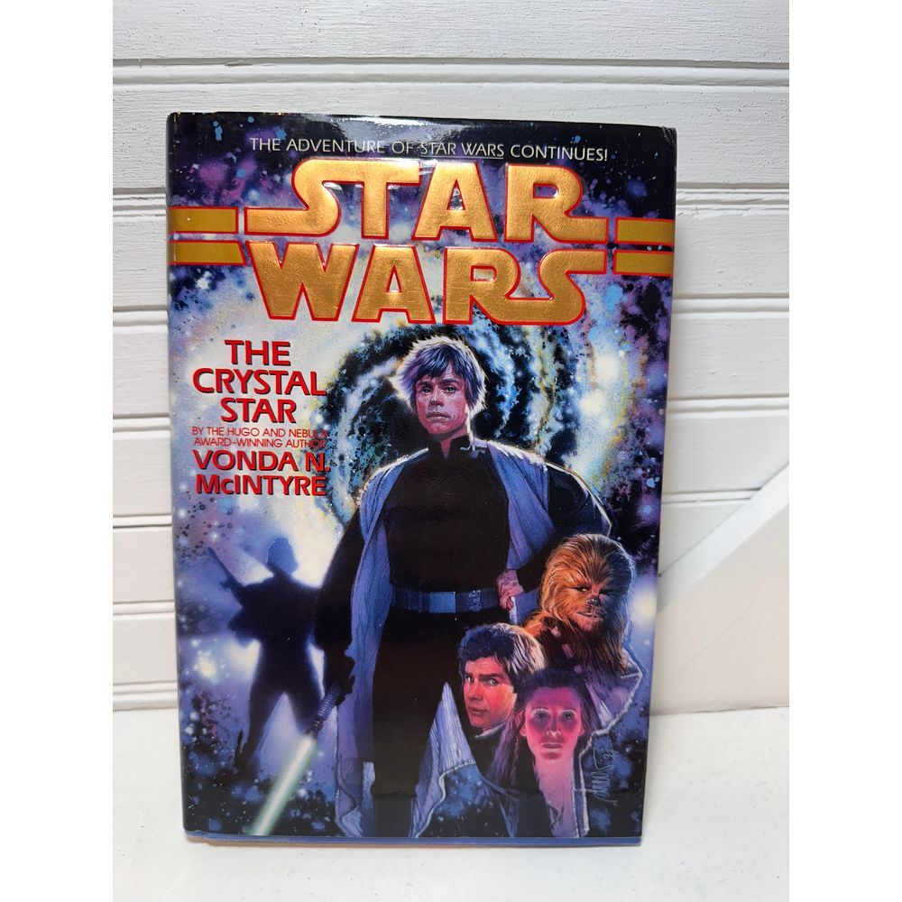 Vintage Star Wars book The Crystal Star hardcover copy Retro Fantasy Sci-fi 90s‎